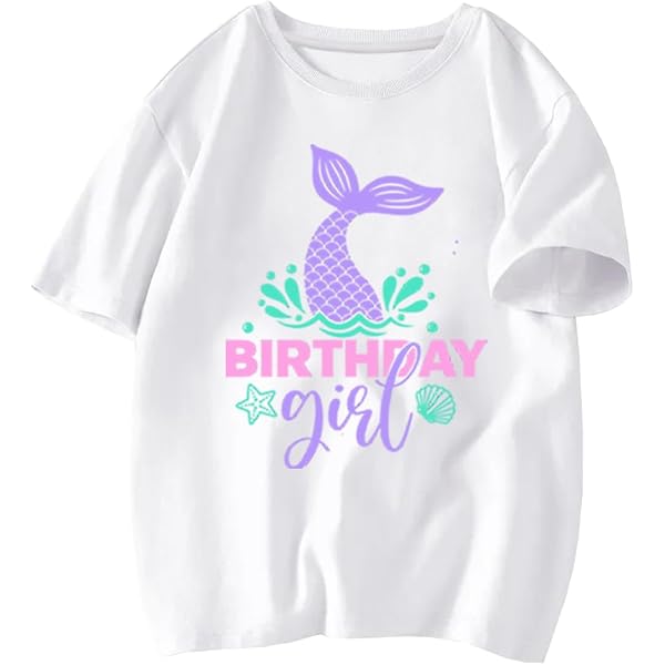 Mermaid Birthday Tshirt Family Mermaid T-shirt Mermaid Squad