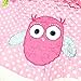 Cozy Line Home Fashions Pink Owl All Season Lightweight 100% Cotton Quilt Bedding Set, Coverlet Bedspread for Kids Toddler Girls (Queen - 3 Piece)