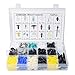 CNIKESIN Universal 730Pcs Auto Fastener Clips Door Trim Panel Clip 17 Kinds Mixed Bumper Clips Rivet Retainer Fender Fasteners for BMW TOYATA Volkswagen ECT