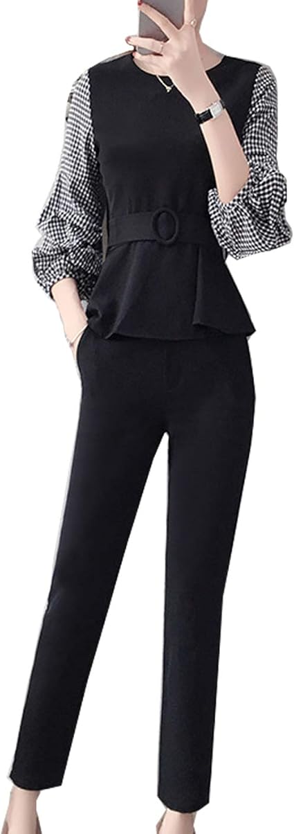 Amazon Lisa Pulster パンツスーツ レディース トップス シャツ パンツ フォーマル パンツ セットアップ ビジネス スーツ フォーマル Ol 通勤 パーティー 結婚式 二次会 披露宴 謝恩会 大きいサイズ 春夏秋 パンツスーツ 通販