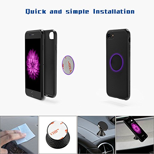Phone Holder for Car, Universal 360-degree Rotating Car Phone Mount Megnetic Car Air Vent Cell Phone Stand