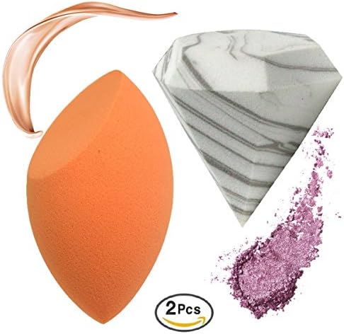 Beauty Sponge Blender 2 Pack Miracle Complexion Sponge Diamond Sponge
