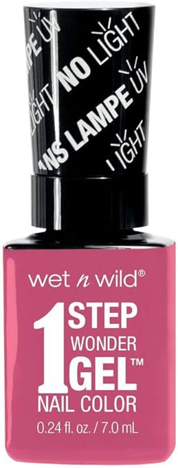Wet N Wild Power Outage 1 Step Wonder Gel Nail Color Nagellak Voor De Nagels 7 Ml Missy In Roze Amazon Nl