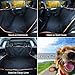 iBuddy Dog Seat Cover Hammock for Back Seat of Cars/SUV, Waterproof Dog Car Seat Covers with Padded Cotton, Anti-Scratch, Nonslip, Washable Durable Pet Seat Cover