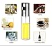 Glass Cooking Oil Sprayer Olive Oil Sprayer Pump Stainless Steel Oil Dispensers Bottle For Salad/Bread Baking/Barbecue With 2 Bouns Brushes