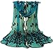 Sanwood Trendy Women Gauze Embroidered Peacock Veil Church Mantilla Scarf Wrap primary