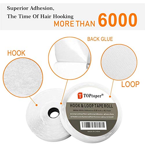 3 Feet+Adhesive+TOPtoper+Strips+White