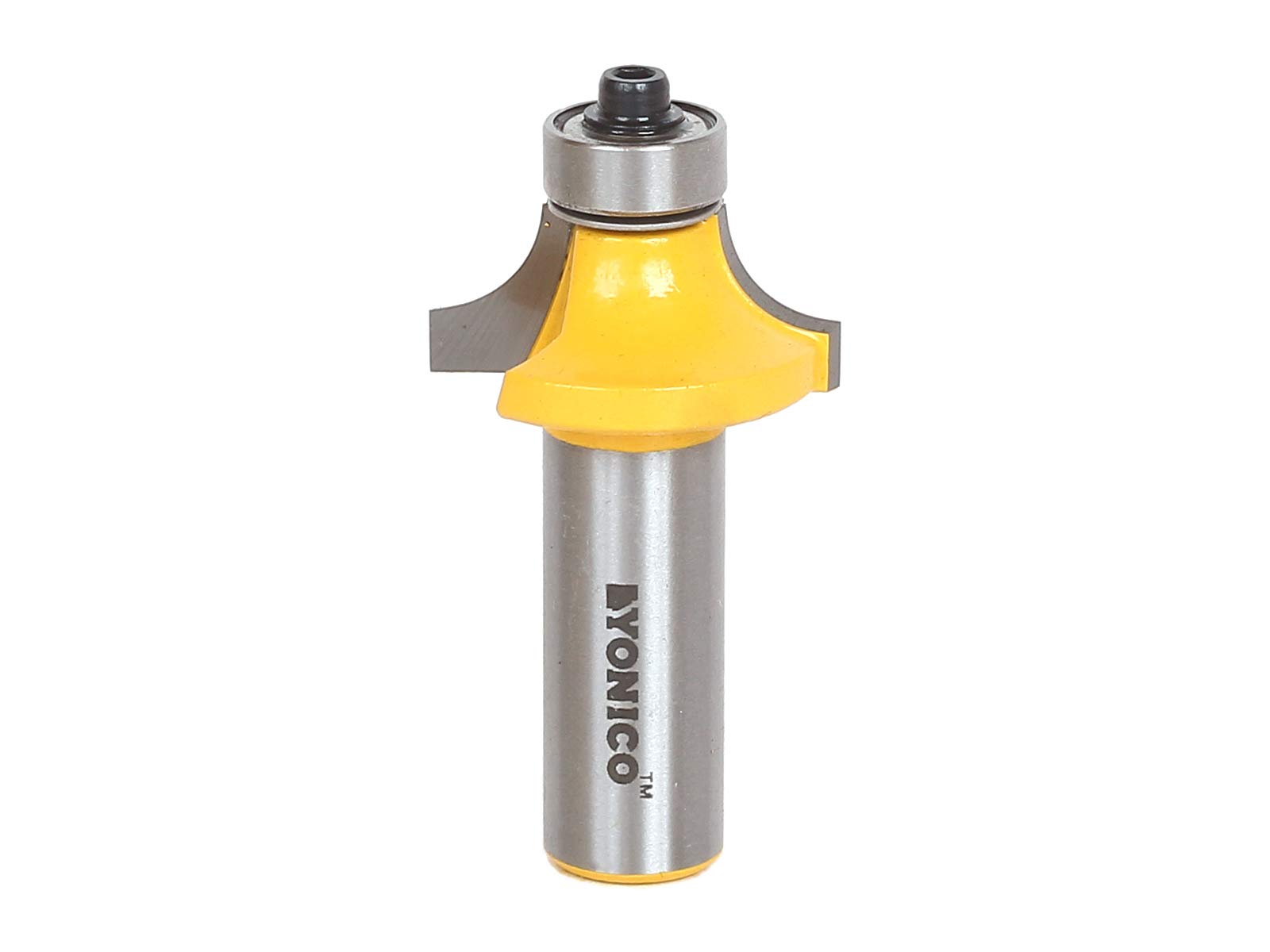 Yonico 13163 - Round Over Edge Forming Router Bit, Radius: 5/16" - 1/2" Shank