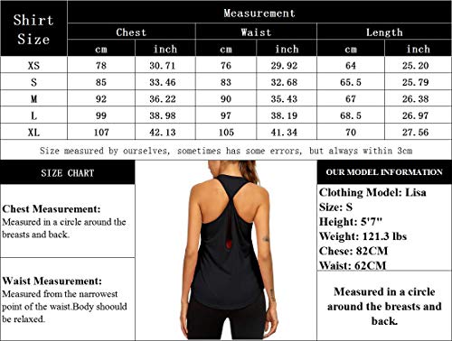 Women\'s Sport Tank Tops Yoga Workout Tops Open Back Running Sports Shirts for Women