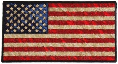 US FLAG Distressed American Flag BACK PATCH 10 INCH IRON ON MC BIKER PATCH for Accessories - Bags/Purses, Apparel - Coat/Jacket, Apparel - Jeans/Pants, Children, Crafts