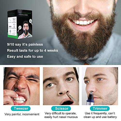 Nose Wax Kit, 50 g Wax, 20 Applicators. The Original & Best Nose Hair