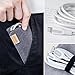 Anker 3ft Lightning Cable with Pouch, Nylon Braided, Compatible with iPhone Xs/XS Max/XR/X/8/8 Plus/7/7 Plus/6/6 Plus/5s and More (White)
