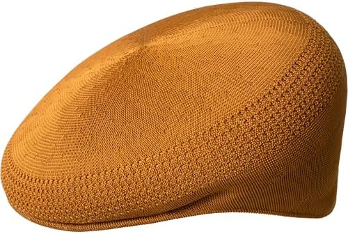 Kangol Bamboo Hawker Flat Cap Rustic Caramel at Amazon Men's