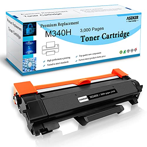 ASEKER Compatible Toner Cartridge M340 M340H for Ricoh P201W P200 M340W M340F M340FW SP 230dnw SP 230fnw SP 230SFnw High Capacity Printer (3000 Pages, Black x 1)