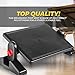 Halter Office Foot Rest Under Desk Work from Home Accessories with 2 Adjustable Height Positions, Black