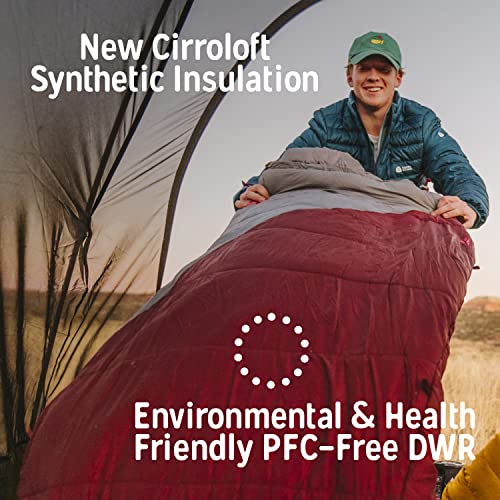 Kelty Cosmic Synthetic Fill 20 Degree Backpacking Sleeping Bag, Regular