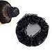 Keylleen Hair Nets Elastic Mesh for Girls Women Hair Accessories Bun Cover Set (10 Pack Black)