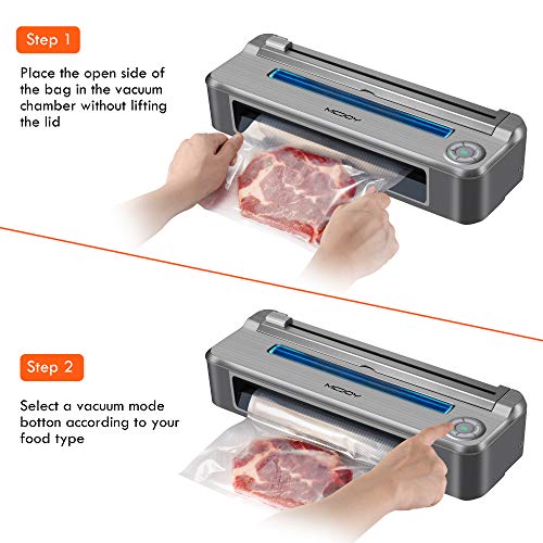 Vacuum Sealer Machine, MCJOY Operation Automatic Food Sealer Machine for Food