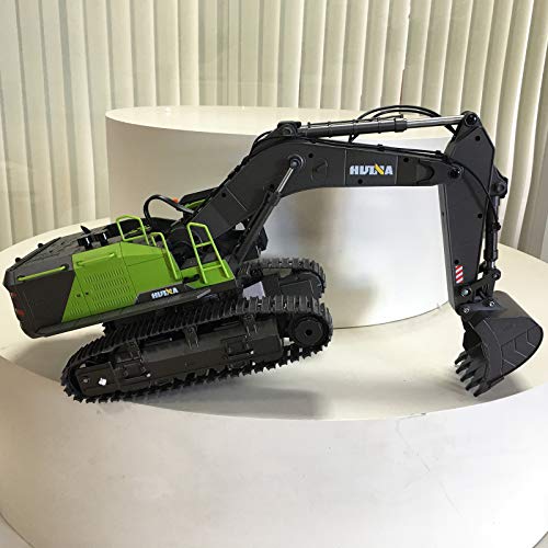 MSEI Fernbedienung Bagger Spielzeug 1:14 22CH 2.4G RC Bagger Maschinenbau Fahrzeug Modell für Kinder, Erwachsene – Bild 7