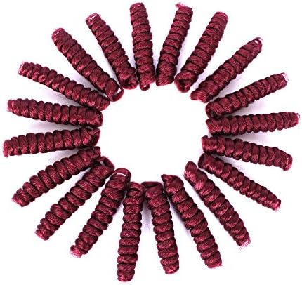 20 Strands/Pack Jamaican Bounce Crochet Hair Synthetic Hair Crochet Braids Afro African Braids Kinky Braiding Hair Extensions For Crochet Braiding Curls(10inch bug Saniya)