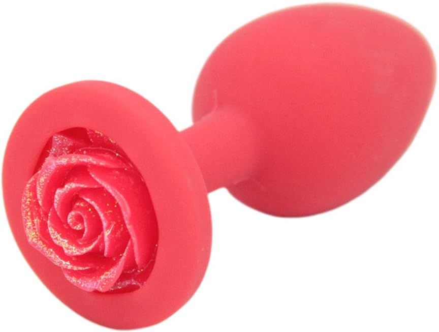 Silicone a?us B'ut.t Pùgs - Plúg for Starter Beginner Men Women Couples Trainer Tool (Red)