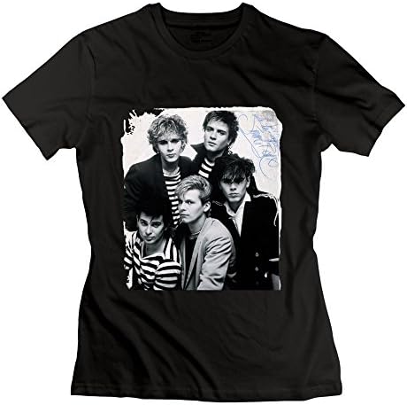 HUIMIN Women's Duran Duran T-shirt L Black