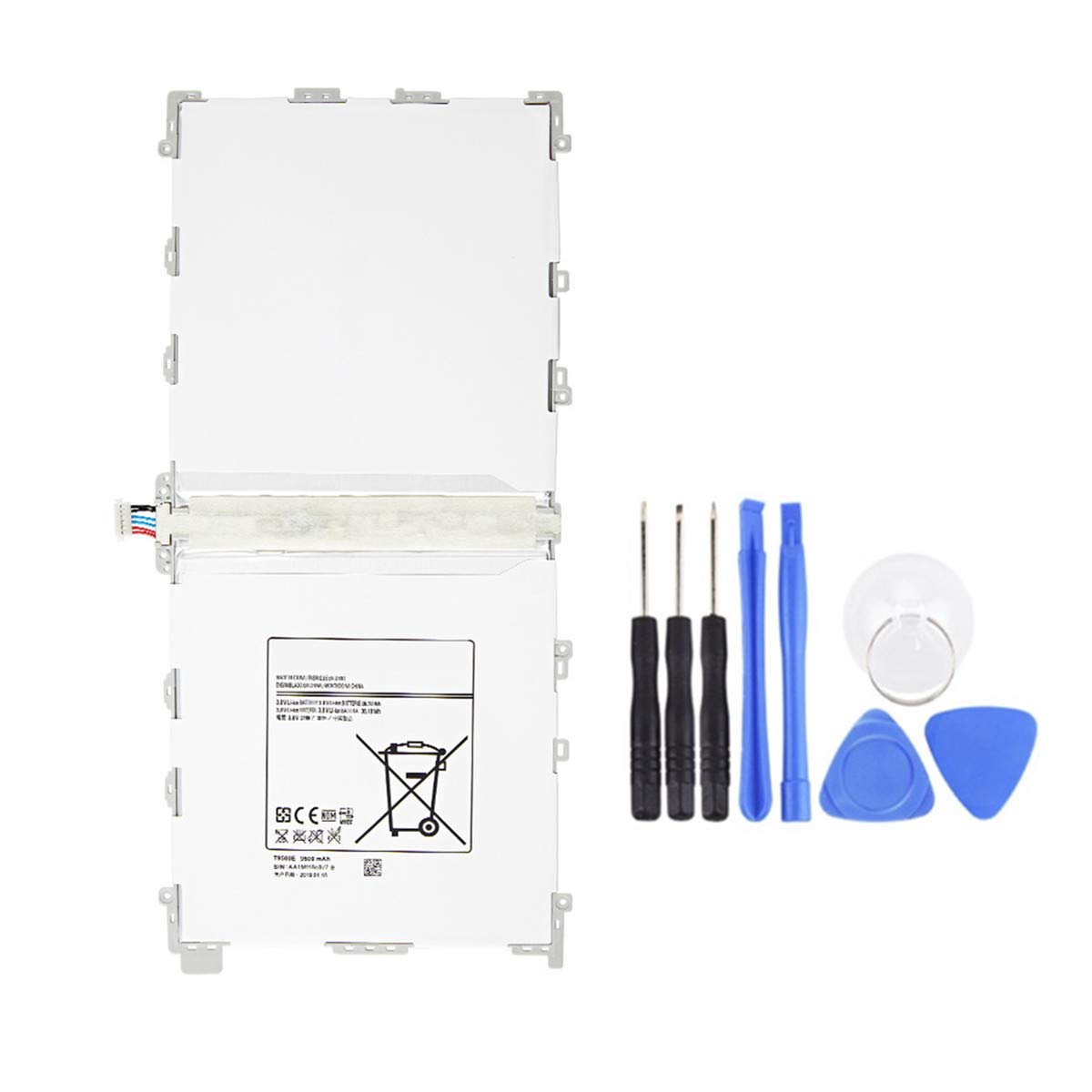 7XINbox T9500E T9500C T9500U Replacement Battery compatible with Samsung Galaxy Note Pro 12.2'' Inch SM-P900 SM-P901 SM-P905 SM-T900 SM-T905 AA1F219Xs/7-B GH43-03980A (3.8V 36.10Wh 9500mAh)