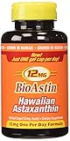 Nutrex Hawaii Bioastin Hawaiin Astaxanthin 12mg - 2 Bottles, 120 Gel Caps Each