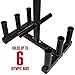 Olympic 2-inch Plate Tree with 6 Bar Holders by Crown Sporting Goodsthumb 3