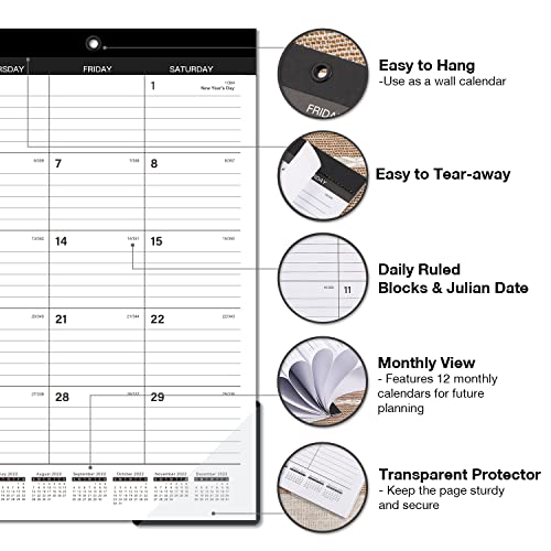 Ferris State Academic Calendar 2023 2022-2023 Academic Year Desk Pad Calendars With Planner Stickers January  2022-June 2023 2022 Desk Calendar 17X12 Large Monthly Wall Calendar With  Plastic Cover Desktop Calendars & Supplies Economagic.com
