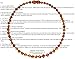 Mommy's Touch 100% Natural Amber Teething Necklace (Multi-Color) - Anti-Inflammatory & Teething Pain Reducing Properties Unisex Necklace With Twist-in Screw Clasp