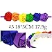 Baby Headbands Girl's Elastic Flowers Headband for Girl Children Headdress Rainbow Pack Of 4