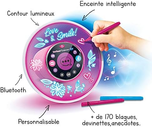 VTech – Kidi Smart Glow Art, Smart Music Speaker, Customisable, Neon Effect – Version FR - Image 3