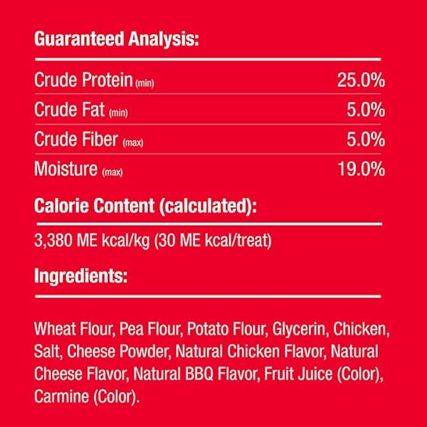 GOOD’N’FUN GOOD ‘N’ TASTY TRIPLE FLAVOR WAVY CHIPS, 3 OZ, TREATS FOR DOGS