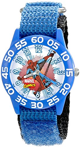 Marvel Kids' W001721 Spider-Man Analog Display Analog Quartz Blue Watch