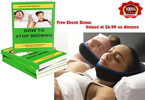 Anti Snore Chin Strap - Advanced Snoring Aid Scientifically Designed To Stop Snoring Naturally and Give You The Best Sleep of Your Life