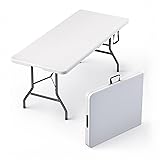 6 Feet Foldable Table with Built in Handle & Steel