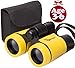 Toy Binoculars for Kids and Toddlers | Christmas or Birthday STEM Gift for Baby Boys Girls and Twins | Great for Party Pretend Play Outdoors and Travel Trips | Best for 3 to 6 yr | Small and Compact