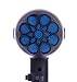 xtava Anemone Wind Flower 1875W Professional Ionic Ceramic Hair Dryer - Compact and Ergonomically Designed for Effortless Styling - Blue Petals