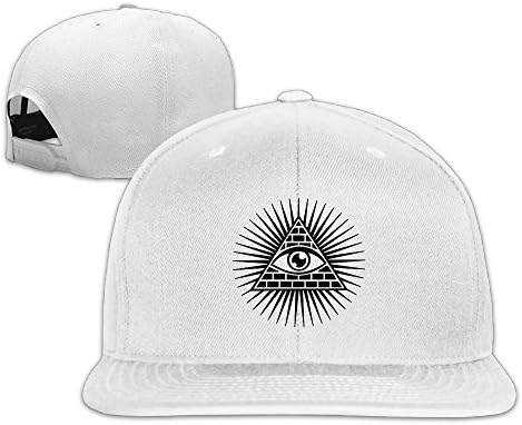 Eye Of Providence Pyramid All Seeing Eye God Premium Original Blank Cotton Twill Fitted Hat