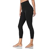 HeyNuts Yoga Pro Leggings 21'' Capri, Buttery Soft High Waisted Lounge Yoga Pants
