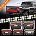 LPENG 60'' double Rows LED Truck Tailgate Light Bar Strip Red/White Reverse Brake Stop Turn Signal Parking Running Weatherproof No-Drill Installation Universal truck car SUV