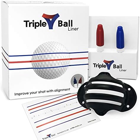 Triple Golf Ball Liner Alignment Tool