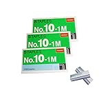 3000pcs No.10 Staples, for Max HD-10D,Swingline Tot
