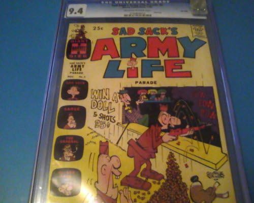 Sad Sack's Army Life Parade #5 Cgc 9.4 Harvey Publications Giant Size