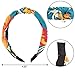 EAONE Women Floral Headbands Wide Turban Headband Knotted Headbands (14Pcs Floral Headbands)