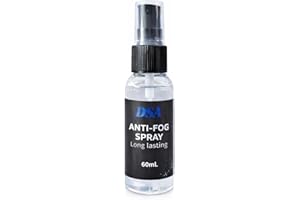 DSA Premium Anti-Fog Spray for Glasses, Swim Goggles, Scuba & Snorkel Masks, Mirrors & Plastic Windows – Quick-Dry, Long-Last