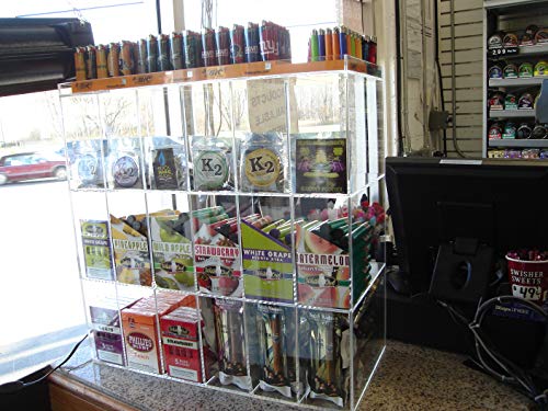 Cigar, Blunt Wraps or Candy Display Case Point of Sale Counter Rack Retail Cabinet Organizer (4090) - Thumbnail 4