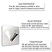 SNCTG 6 Piece Self Adhesive Hooks, Towel Hook Sus 304 Brushed Stainless Steel Bathroom Kitchen Organizer Super Power Heavy Duty Wall Mount Coat Hanging Rack