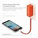 VOJO Portable Phone Charger 3350mah Magic Power Bank with Wall Outlet, ONEMINI External Battery Pack [Orange]